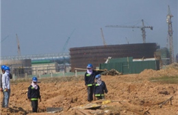 Tạo điều kiện cho công nhân Trung Quốc ở Vũng Áng-Hà Tĩnh về nước