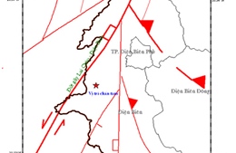 Động đất 3,9 độ richter ở Điện Biên