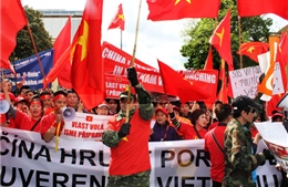 Hội người Việt tại CH Séc phản đối Trung Quốc