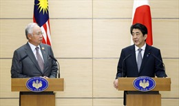 Nhật Bản và Malaysia nhất trí hợp tác để ổn định khu vực Biển Đông