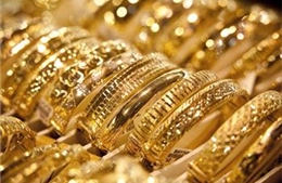 Vàng vững giá tại châu Á 