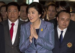 Bà Yingluck gửi thông điệp tới người ủng hộ sau đảo chính