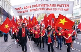 Tiếp tục tuần hành phản đối Trung Quốc tại Thụy Điển