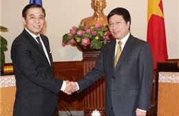Phó Thủ tướng Phạm Bình Minh tiếp quyền Ngoại trưởng Thái Lan 