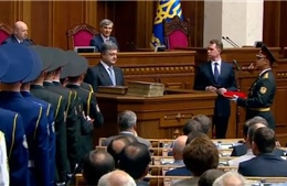 Ông Poroshenko nhậm chức Tổng thống Ukraine 