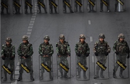 6.500 binh lính, cảnh sát dàn quân ngăn biểu tình ở Bangkok