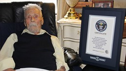 Người đàn ông cao tuổi nhất thế giới qua đời ở tuổi 111