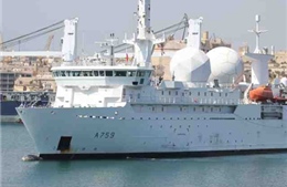 Chiến hạm tình báo Italy, Pháp sắp vào Biển Đen 