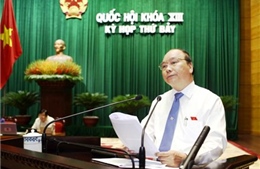 Báo cáo giải trình và trả lời chất vấn của PTT Nguyễn Xuân Phúc 