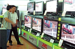 Ti vi màn hình lớn bán chạy trước giờ World Cup 