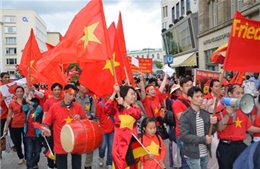 Biểu tình phản đối Trung Quốc tại Hannover, Đức