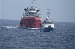 Tàu hộ tống Trung Quốc thay đổi đội hình liên tiếp