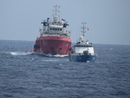 Tàu Trung Quốc cản phá tàu Kiểm ngư Việt Nam thực thi nhiệm vụ 