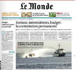 Báo Pháp lên án Trung Quốc áp đặt chủ quyền vô lý ở Biển Đông 