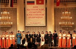 Tưng bừng &#39;Những ngày văn hóa Việt Nam tại Nga&#39;