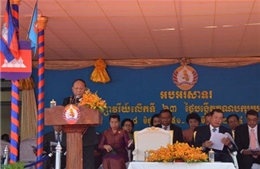 Đảng Nhân dân Campuchia kỷ niệm 63 năm thành lập 
