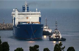 Hoàn tất chuyển vũ khí hóa học Syria tới tàu Mỹ