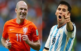 Chìa khóa là Robben và Messi