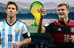 So sánh sức mạnh Đức-Argentina trước trận chung kết 