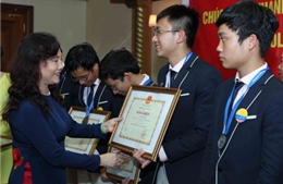 Việt Nam giành 3 HCV Olympic Toán học quốc tế 