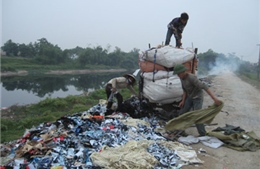 Thái Bình xử phạt cơ sở gây ô nhiễm làng nghề