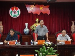 Đồng chí Tô Huy Rứa làm việc với lãnh đạo tỉnh Đắk Nông