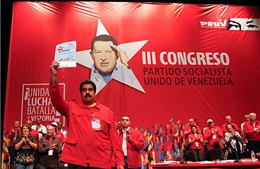 Tổng thống Maduro được bầu làm Chủ tịch đảng cầm quyền Venezuela 