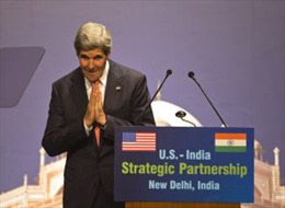 Chuyến thăm của Kerry và quan hệ chiến lược Ấn-Mỹ