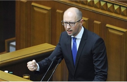 Quốc hội Ukraine bác đơn từ chức của Thủ tướng 