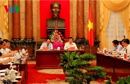Chủ tịch nước làm việc với Liên đoàn Luật sư Việt Nam