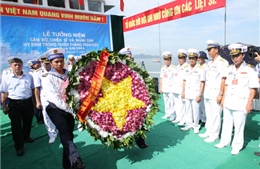 Tưởng niệm các anh hùng, liệt sĩ hy sinh trong chiến thắng trận đầu của Hải quân VN