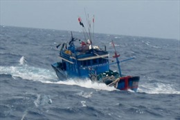 Cứu 6 ngư dân trên tàu cá bị chìm tại Bình Thuận