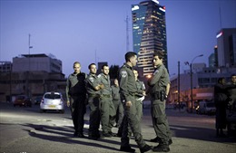 Lo khủng bố, Israel thắt chặt an ninh Tel Aviv 