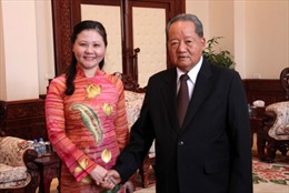 Hội Chữ thập đỏ Việt Nam và Lào tăng cường hợp tác 