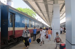 Ngành đường sắt Việt Nam điều chỉnh biểu đồ tàu chạy 