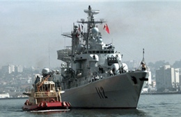 Trung Quốc đưa tàu hộ vệ tên lửa vào phiên chế Hạm đội Đông Hải 