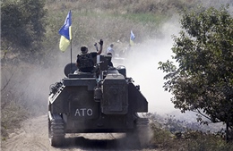 Quân đội Ukraine chiếm đầu mối xe lửa lớn nhất Donetsk