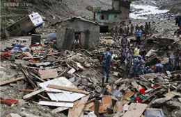 Thương vong lớn sau lũ lụt ở Nepal