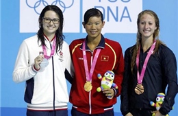 Ánh Viên giành HCV đầu tiên tại Olympic trẻ