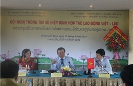 Tăng cường hợp tác lao động Việt Nam – Lào
