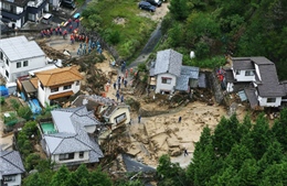 Nhật Bản: Thương vong trong vụ sạt lở đất tăng mạnh 