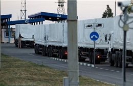 Không cần lệnh của Ukraine, Nga cho đoàn xe vào Lugansk 