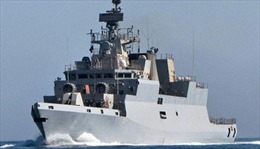 Ấn Độ hạ thủy tàu chiến chống ngầm tàng hình tự chế