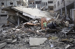 Bom Israel san phẳng 2 cao ốc ở Gaza