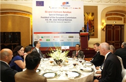 Lãnh đạo Thành phố Hồ Chí Minh tiếp Chủ tịch Ủy ban Châu Âu 