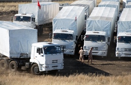 Ukraine sẵn sàng tiếp nhận có điều kiện hàng viện trợ Nga