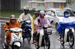 Hoàn lưu áp thấp gây mưa lớn tại Bắc Bộ 