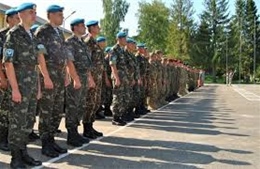  Ukraine chuẩn bị cho tập trận "Đinh ba thần tốc"
