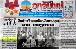 Báo Lào ca ngợi quan hệ đặc biệt Lào - Việt Nam 