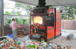 Vận hành hệ thống lò đốt rác thải sinh hoạt